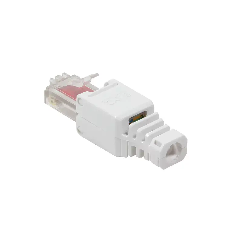 LogiLink MP0025 RJ45 modulaire connector Cat.6 UTP, zonder gereedschap, wit