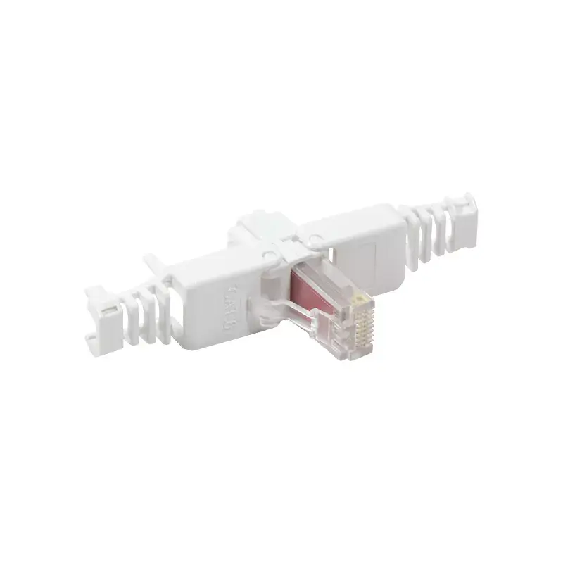 LogiLink MP0025 RJ45 modulaire connector Cat.6 UTP, zonder gereedschap, wit