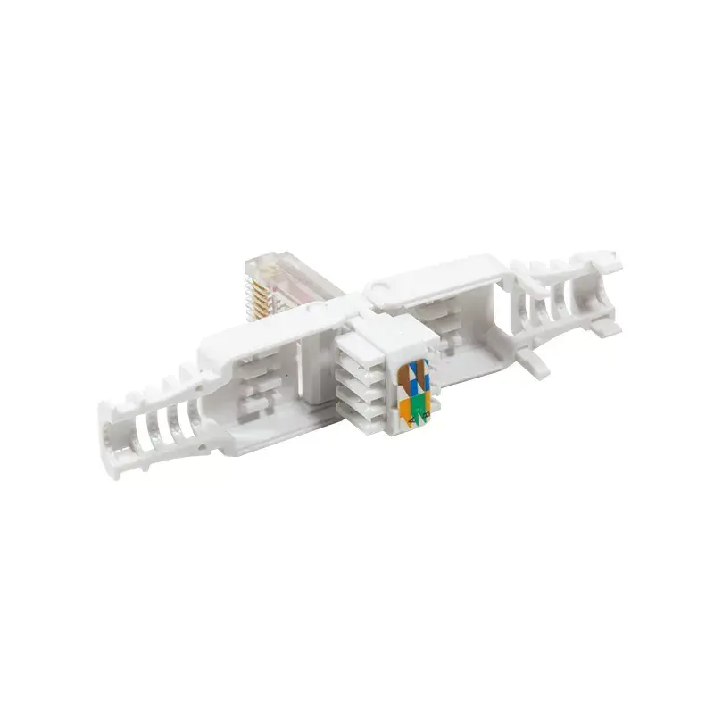 LogiLink MP0025 RJ45 modulaire connector Cat.6 UTP, zonder gereedschap, wit