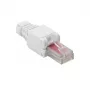 LogiLink MP0025 RJ45 modulaire connector Cat.6 UTP, zonder gereedschap, wit