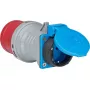 Netstekker-adapter Brennenstuhl 1081690 230V 16A blauw grijs rood