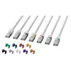 Lanview LV-SFTP6A0015W Cat6A S/FTP High-Flex LSZH patchkabel, 0,15 m, wit