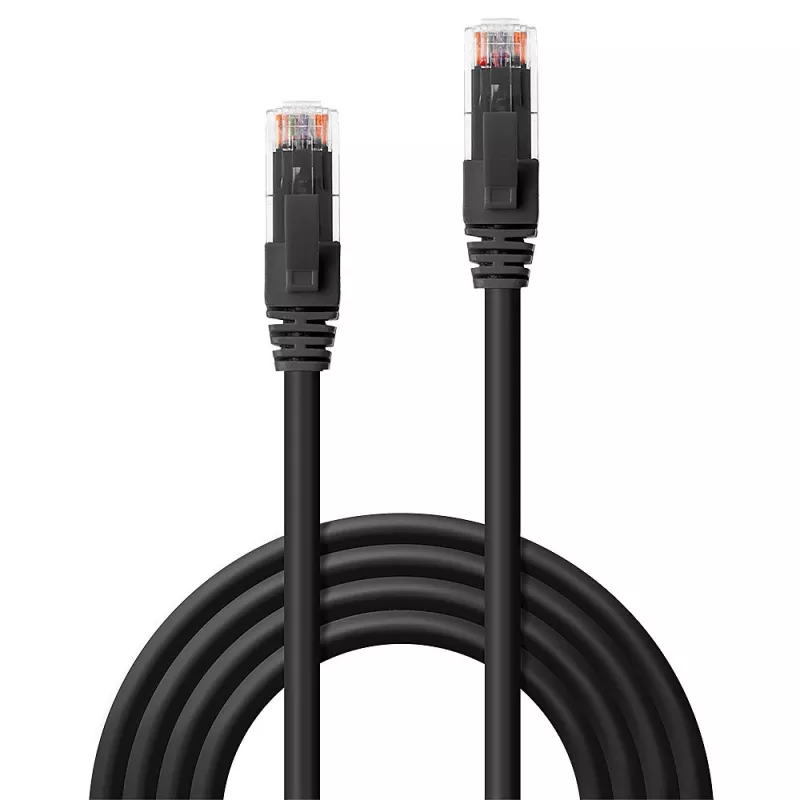 Lindy 45436 netwerkkabel zwart 7,5 m Cat6 U/UTP (UTP)