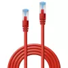 Lindy 47166 Netwerkkabel rood 5 m Cat6a S/FTP (S-STP)