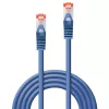 Lindy 47353 Cat6 S/FTP patchkabel, 1,5 m, blauw