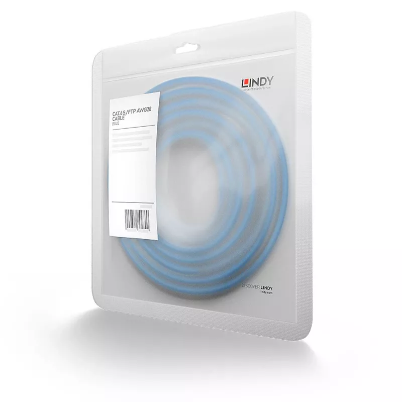 Lindy 47357 Cat6 S/FTP patchkabel, 7,5 m, blauw