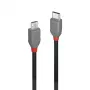 Lindy 3m USB 2.0 Type-C naar Micro-B-kabel, Anthra Line