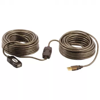Lindy 20m USB 2.0 actieve verlenging, 20 m, 0,48 Gbit/s