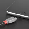Lindy 1m USB 2.0 Type-C naar Micro-B-kabel, Anthra Line