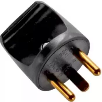 Netstekkeradapter MicroConnect GRUEDBSPS zwart 140 g