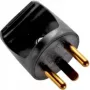 Netstekkeradapter MicroConnect GRUEDBSPS zwart 140 g