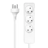 Microconnect MC-GRU0350DK stroomverlenging 5 m 3 AC-stopcontact(en) binnen wit