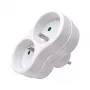 Microconnect Plug EU 1+2FRW MicroConnect stroomadapter