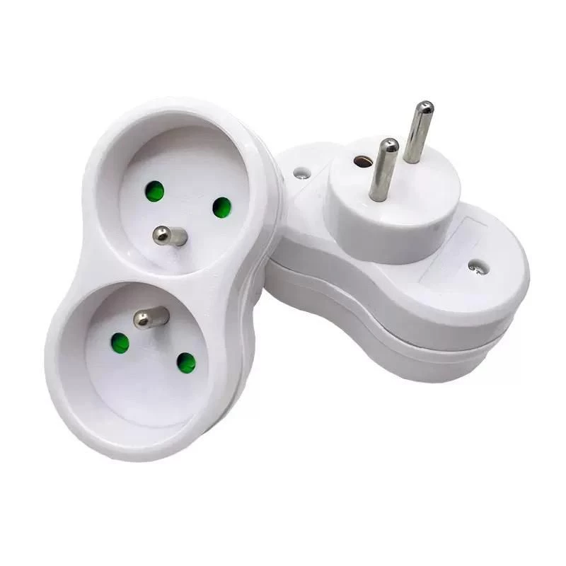 Microconnect Plug EU 1+2FRW MicroConnect stroomadapter