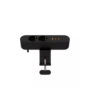 Desktopstekkerdoos MicroConnect MC-MDPS-EU2-67W – 2 stopcontacten, 67 W totaalvermogen
