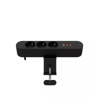 Meervoudig stopcontact voor het bureau MicroConnect MC-MDPS-FR3-67W — 3 stopcontacten, 67W totaalvermogen