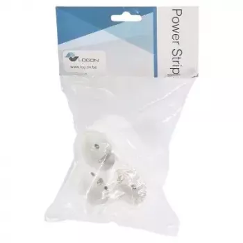 LOGON LPS150 stroomverdeler 3 AC-stopcontacten binnen wit