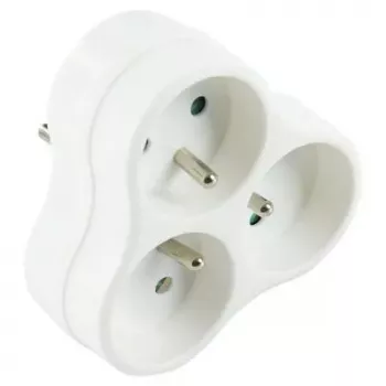 LOGON LPS150 stroomverdeler 3 AC-stopcontacten binnen wit