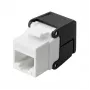 Keystone-module Lanview LVN128078 plat zwart RJ-45