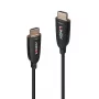 HDMI-kabel Lindy 38513 30m HDMI Type-A stekker 2.1 48 Gbit/s zwart