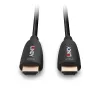 Lindy 40m Fibre Optic Hybrid HDMI 8K60-kabel 48 Gbit/s zwart