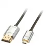 Lindy 3m CROMO slanke Active High Speed HDMI 2.0 A/D-kabel met Ethernet en 4K-ondersteuning