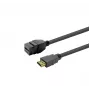 HDMI-bus Keystone-inzet VivoLink PROKEYHDMIFM2B zwart, HDMI-contactdoosmodule voor wandcontactdozen en patchpanelen