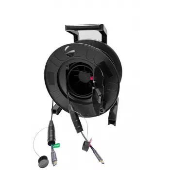 Vivolink PROHDMIOP100AM-DRUM HDMI-kabel 100 m HDMI Type-A (standaard) zwart