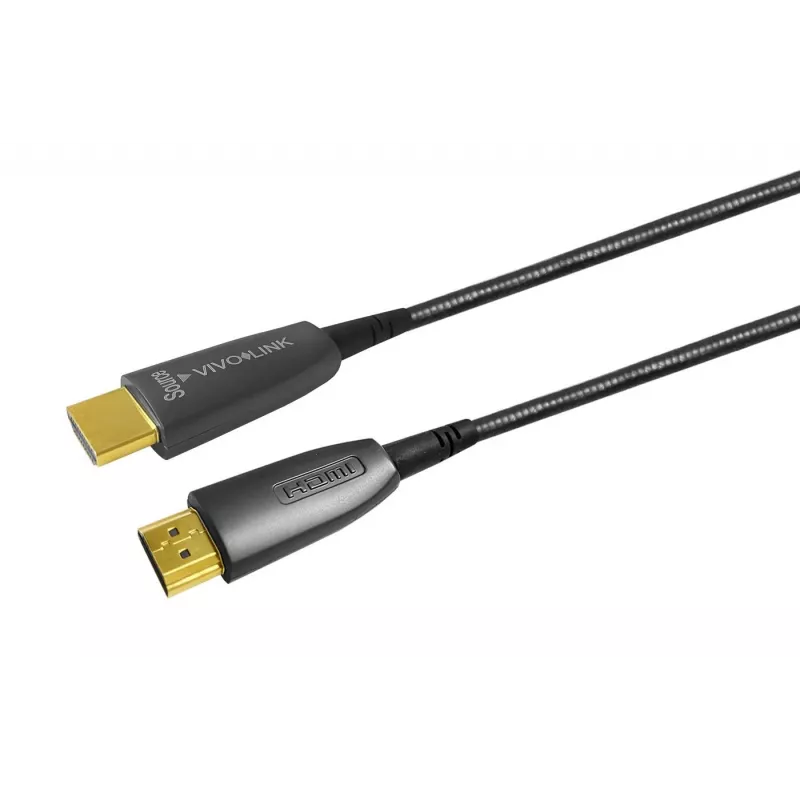 Vivolink PROHDMIOP100AM-DRUM HDMI-kabel 100 m HDMI Type-A (standaard) zwart