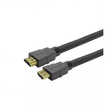 Vivolink PRO HDMI-KABEL MET VERGRENDELINGSPEN, 7,5 m, HDMI Type-A (standaard), HDMI Type-A (standaard), 4096 x 2160 pixels, 3D, zwart