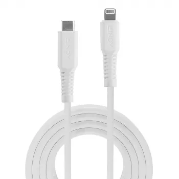Lindy 0,5 m USB Type-C naar Lightning-kabel, wit
