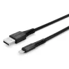 Lindy 1 m USB-naar-Lightning-kabel, zwart