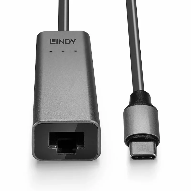 Ethernet-adapter Lindy USB 3.2 Type-C 2.5G 43314
