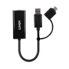 Lindy USB 3.2 Gen 1 Gigabit Ethernet-converter bekabeld USB Ethernet 5000 Mbit/s zwart