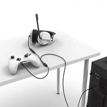 Audiokabel NZXT ST-ACCC1-WW 2 m 2x3,5 mm TRRS zwart