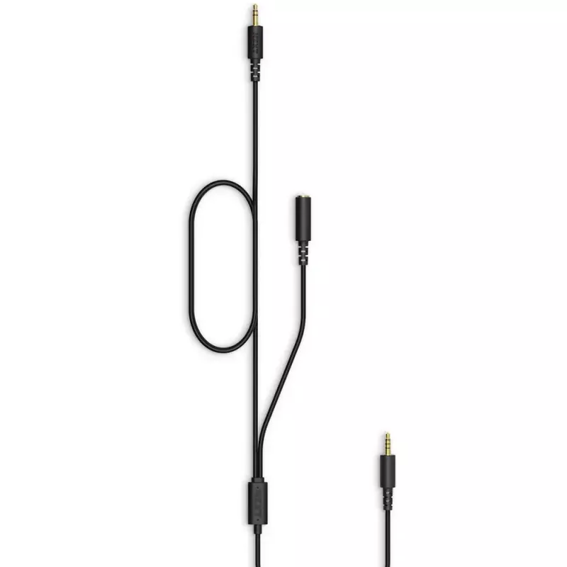 Audiokabel NZXT ST-ACCC1-WW 2 m 2x3,5 mm TRRS zwart