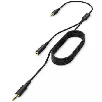 Audiokabel NZXT ST-ACCC1-WW 2 m 2x3,5 mm TRRS zwart