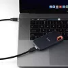 USB-C naar USB-C 3.2 Gen 2-kabel ALOGIC FUSCC2-SGR 2 m 10 Gbit/s zwart/grijs