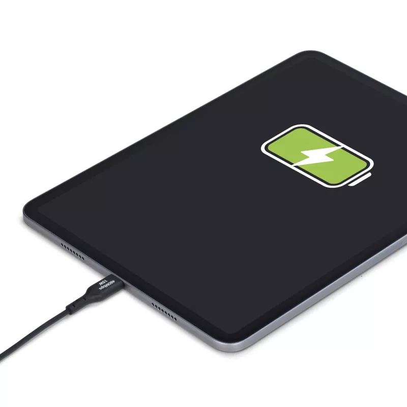 StarTech.com 30 cm USB-A naar USB-C laadkabel, laden & synchroniseren, 3A, USB 2.0, TPE-mantel – zwart USB-laadkabel