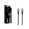 CONCEPTRONIC USB-C-naar-USB-C-kabel ETTA07B12 – USB 3.2 Gen 2x2, 1,2 m, 20 Gbps, PD 3.0 100 W (20 V/5 A), 4K60Hz, zwart, E-Mark