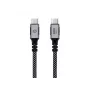 USB-C-naar-USB-C-kabel CONCEPTRONIC ETTA07B20 — USB 3.2 Gen 2x2, 2 m, 20 Gbps, PD 3.0 100W (20V 5A), 4K@60Hz, E-mark