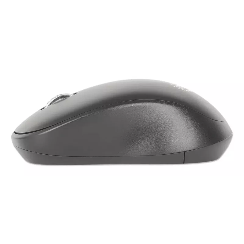 Toetsenbord Manhattan 180771 draadloos QWERTY zwart muis inbegrepen