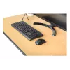 Toetsenbord Manhattan 180771 draadloos QWERTY zwart muis inbegrepen