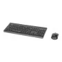 Toetsenbord Manhattan 180771 draadloos QWERTY zwart muis inbegrepen