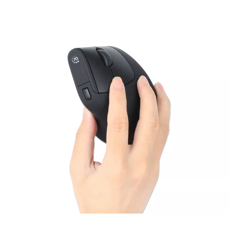 Draadloze muis Manhattan ergonomisch verticaal rechtshandig RF