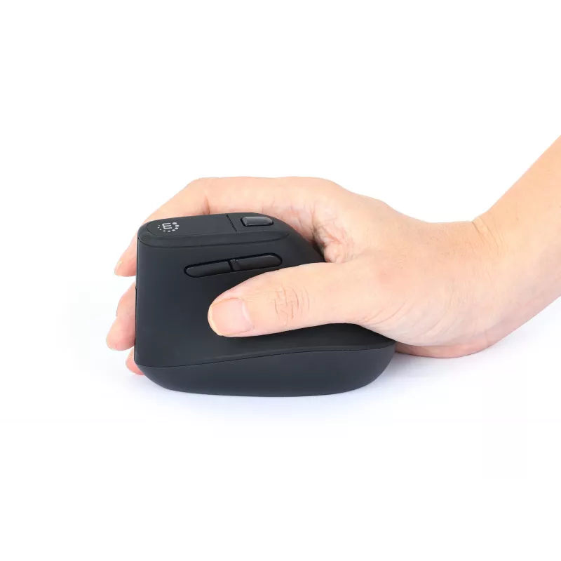 Draadloze muis Manhattan ergonomisch verticaal rechtshandig RF