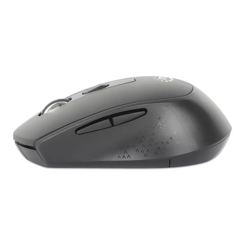 Manhattan MW6200 draadloze muis, USB-A-nano-ontvanger, zwart