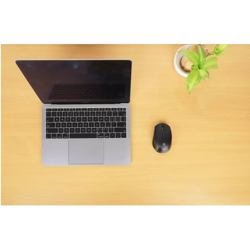 Manhattan MW6200 draadloze muis, USB-A-nano-ontvanger, zwart