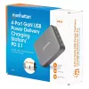 Oplader Manhattan vier USB-C PD-aansluitingen 140W per aansluiting 240W totaal