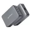 Oplader Manhattan vier USB-C PD-aansluitingen 140W per aansluiting 240W totaal